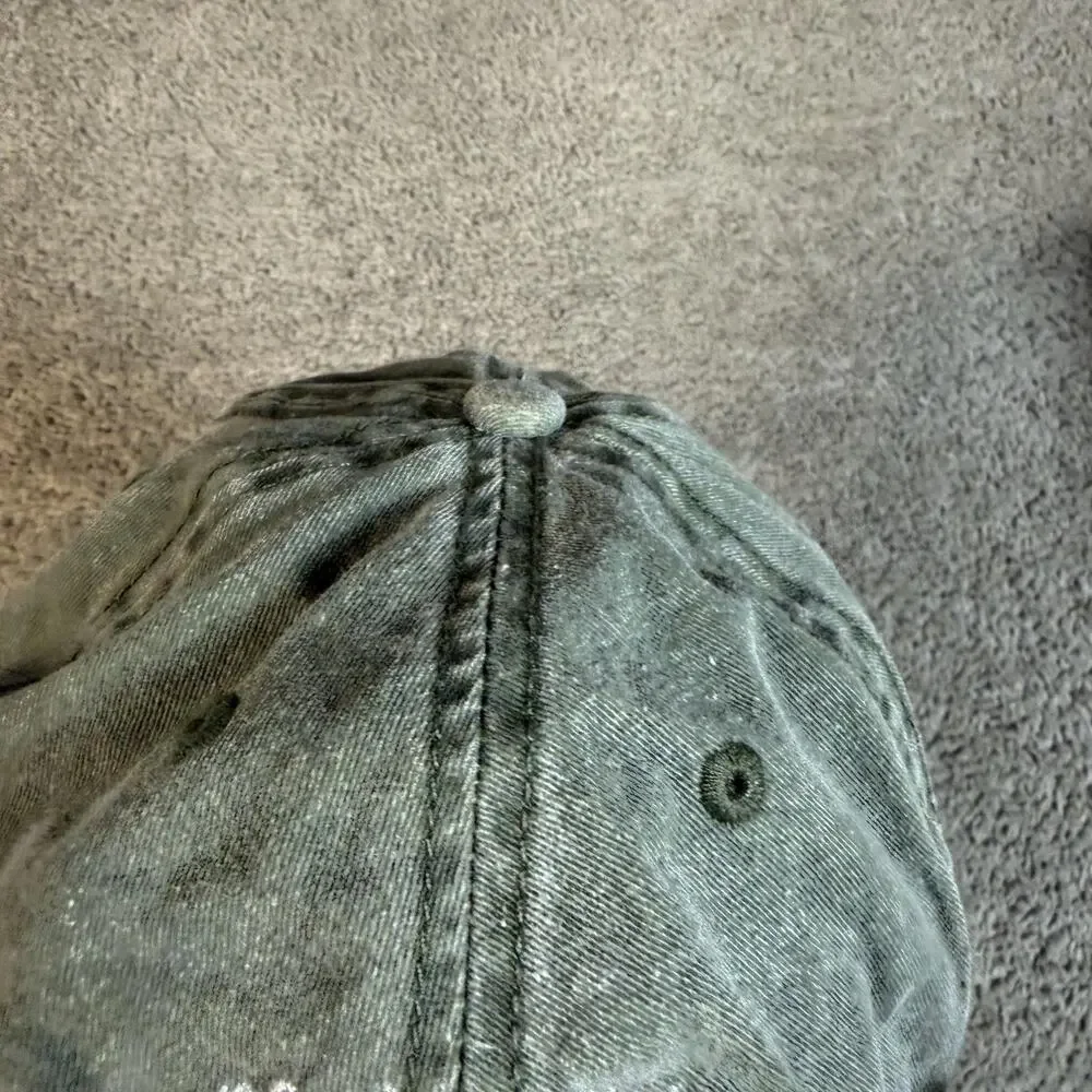 Eco Universe Hat Cap Strap Back Mens One Size Green Gator Silver Springs